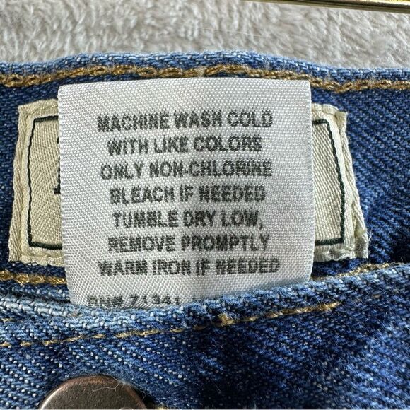 L.L. Bean Flannel Lined‎ Comfort Waist Jeans Bake Denim Men’s 42x29 - Picture 3 of 7